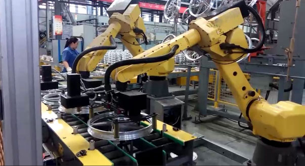 机床上下料自动化生产线