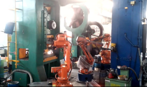 热模锻自动化生产线及周边设备